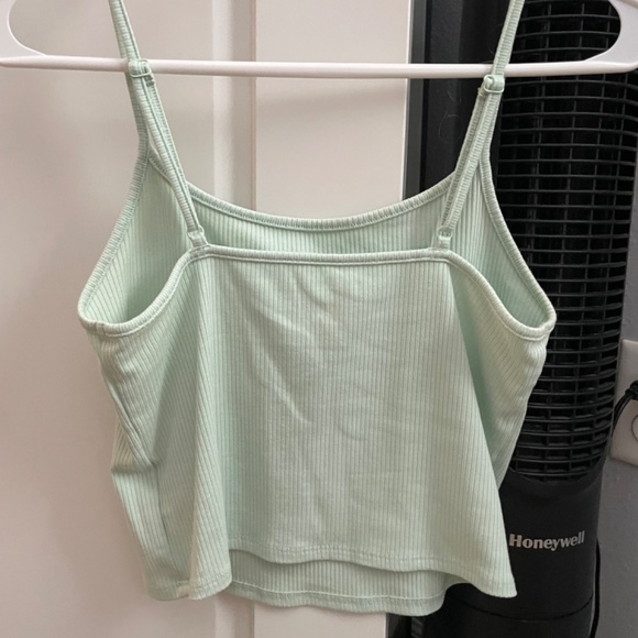 Medium Mint Green American Eagle Tank - Picture 3 of 3